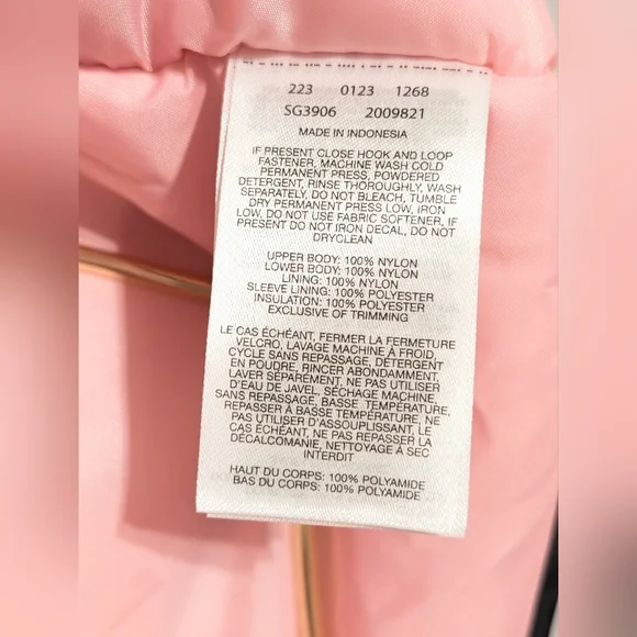 NWT Columbia Horizon Ride 2 Kids' Black/Pink  Outgrown Puffer Size M (10/12) - Picture 5 of 11